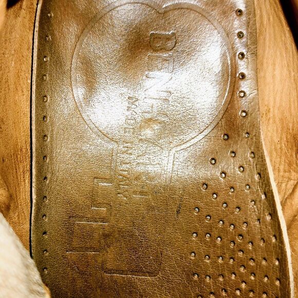 BENHEART Sz 7 FLORENCE Handmade Dip Dye Distressed Old Money Grunge Ankle Boots - Picture 15 of 16